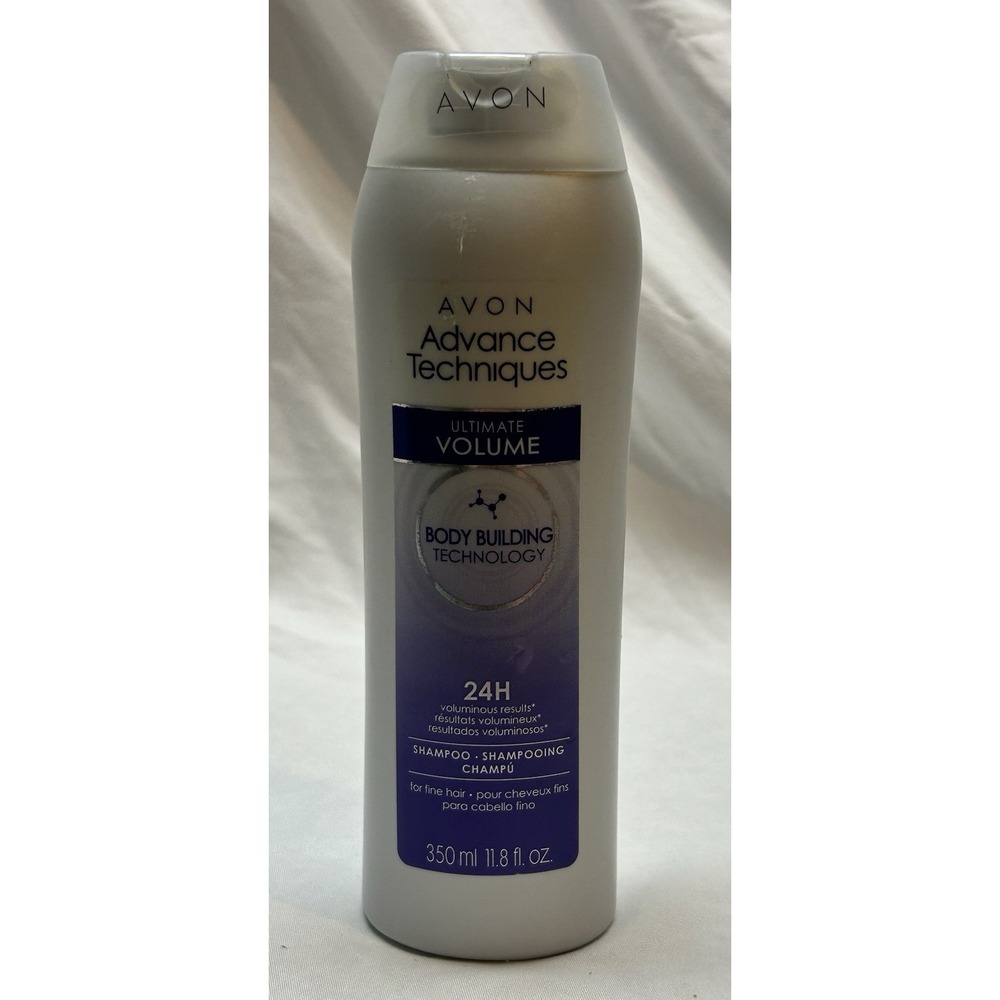 Avon Advance Techniques Ultimate Volume Body Building Tech 24H Shampoo 11.8 Oz